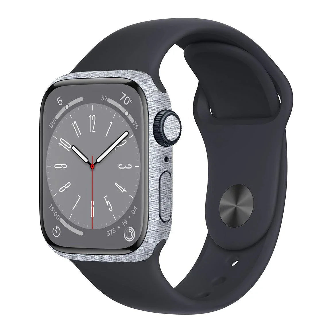 Apple Watch Series 12 Woven Metal Series Skins - Slickwraps