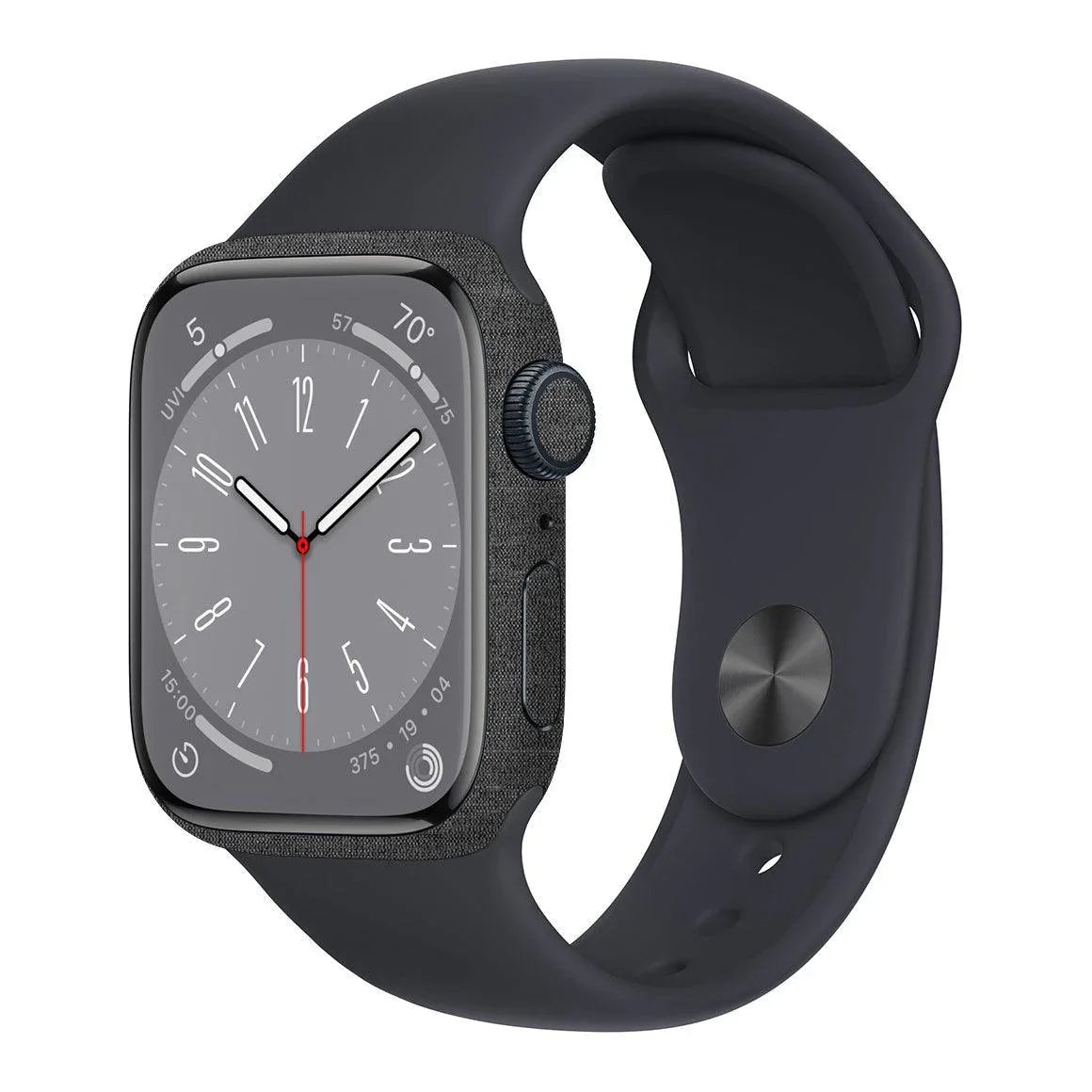 Apple Watch Series 12 Woven Metal Series Skins - Slickwraps