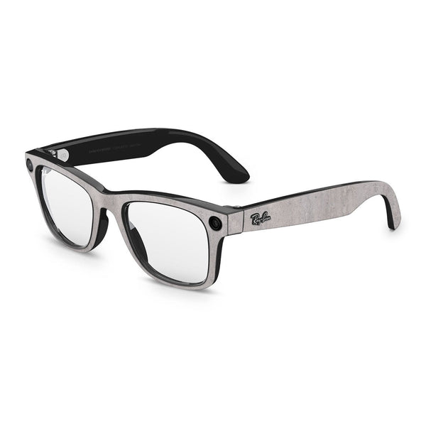 Ray-Ban Meta (Gen 3) Wayfarer Stone Series Concrete Skin