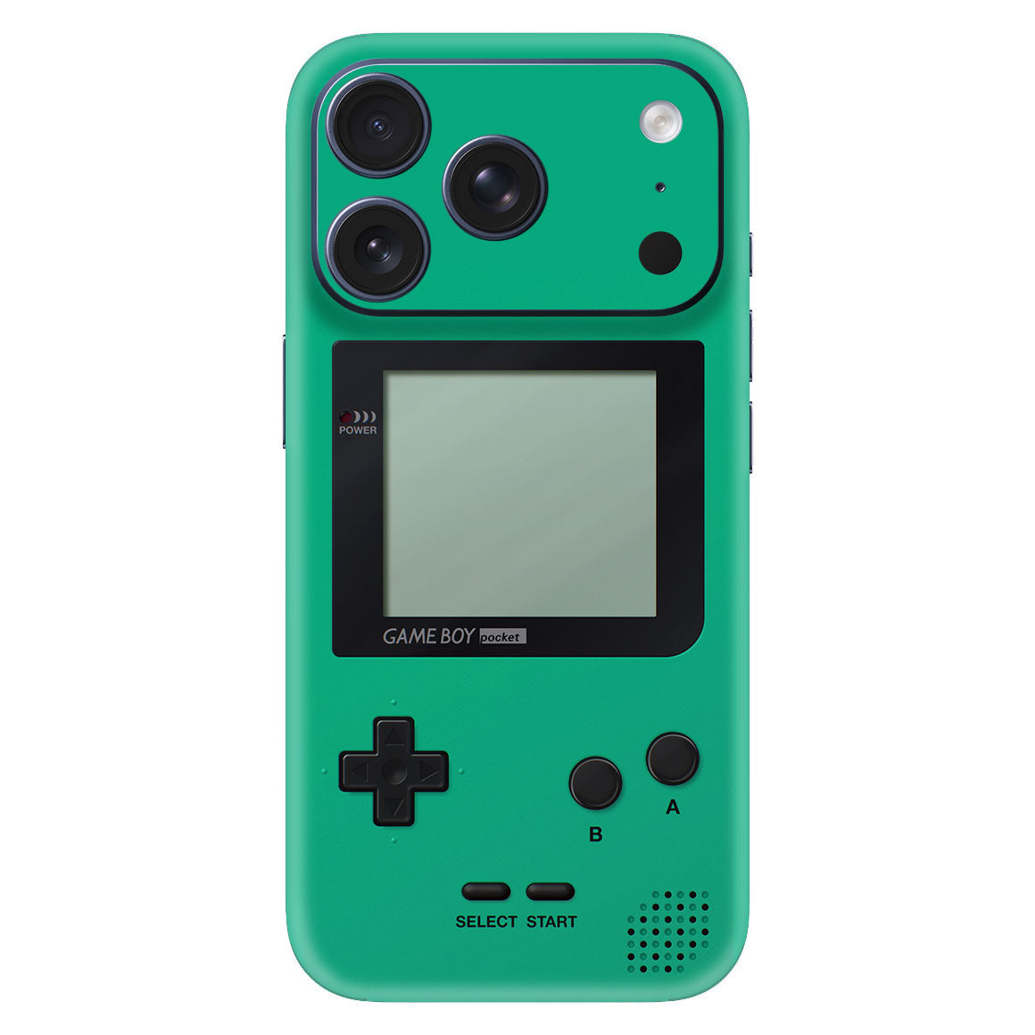 iPhone 18 Pro Designer Series Skins - Green Gameboy