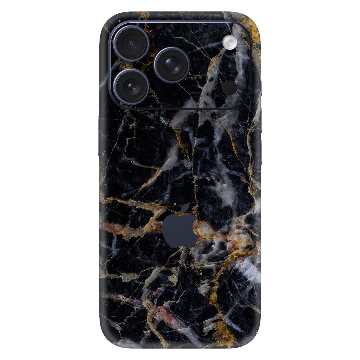 iPhone 18 Pro Marble Series Skins - Black Gold