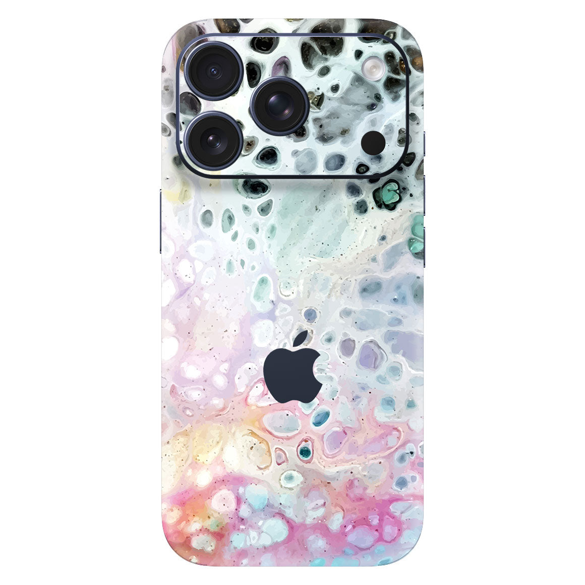 iPhone 18 Pro Oil Paint Series Rainbow Waves