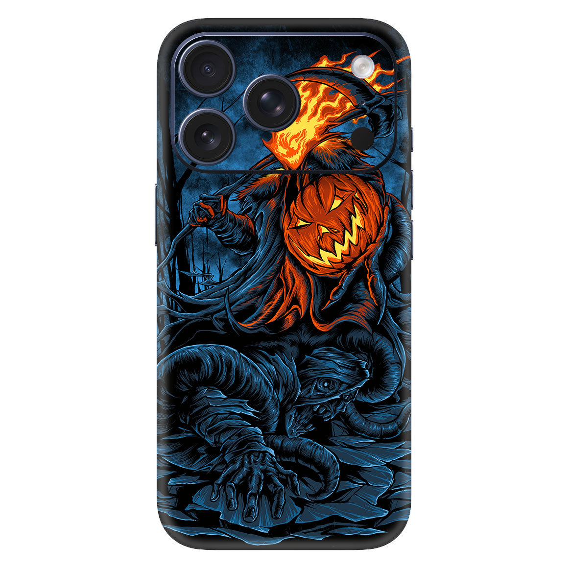 iPhone 18 Pro Artist Series Flaming Pumpkin