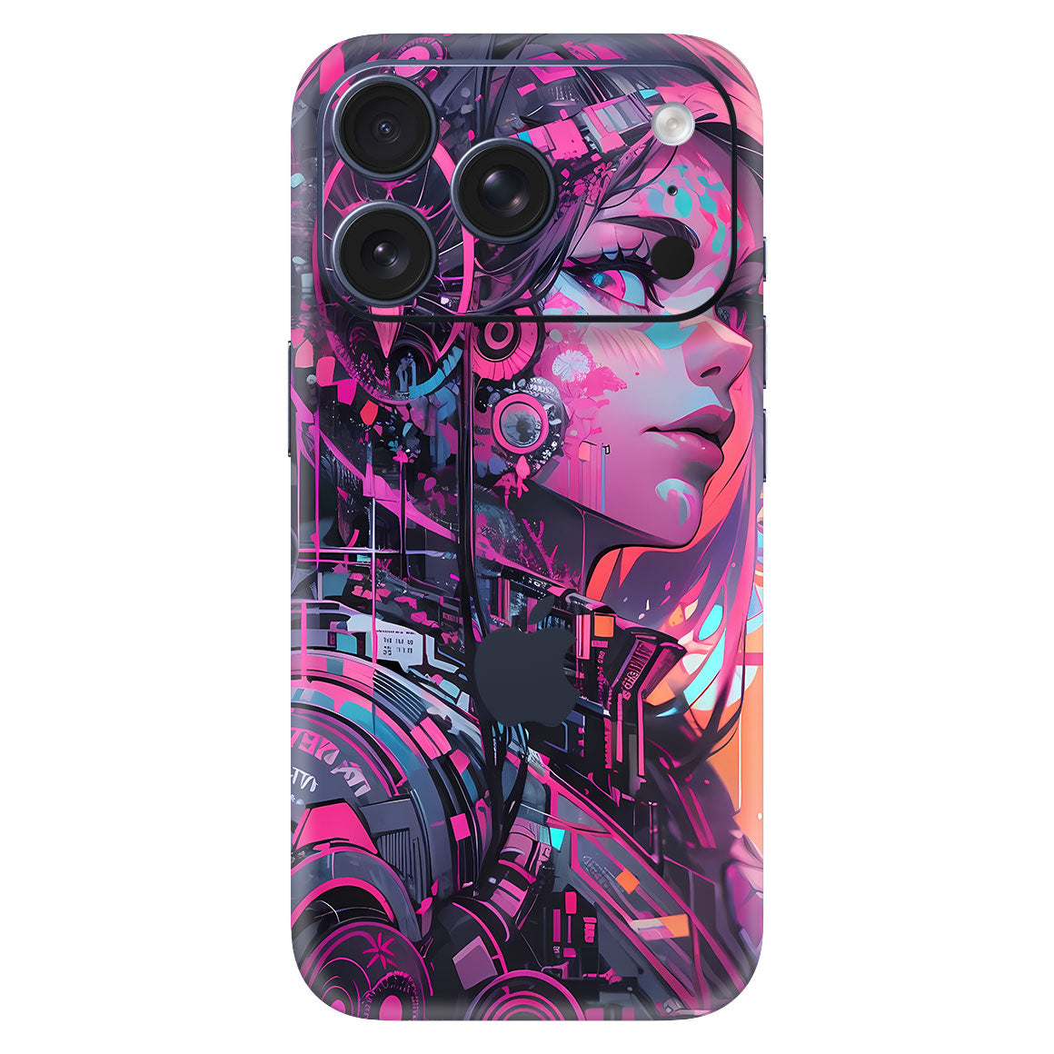 iPhone 18 Pro AI Art Series City Girl Skin