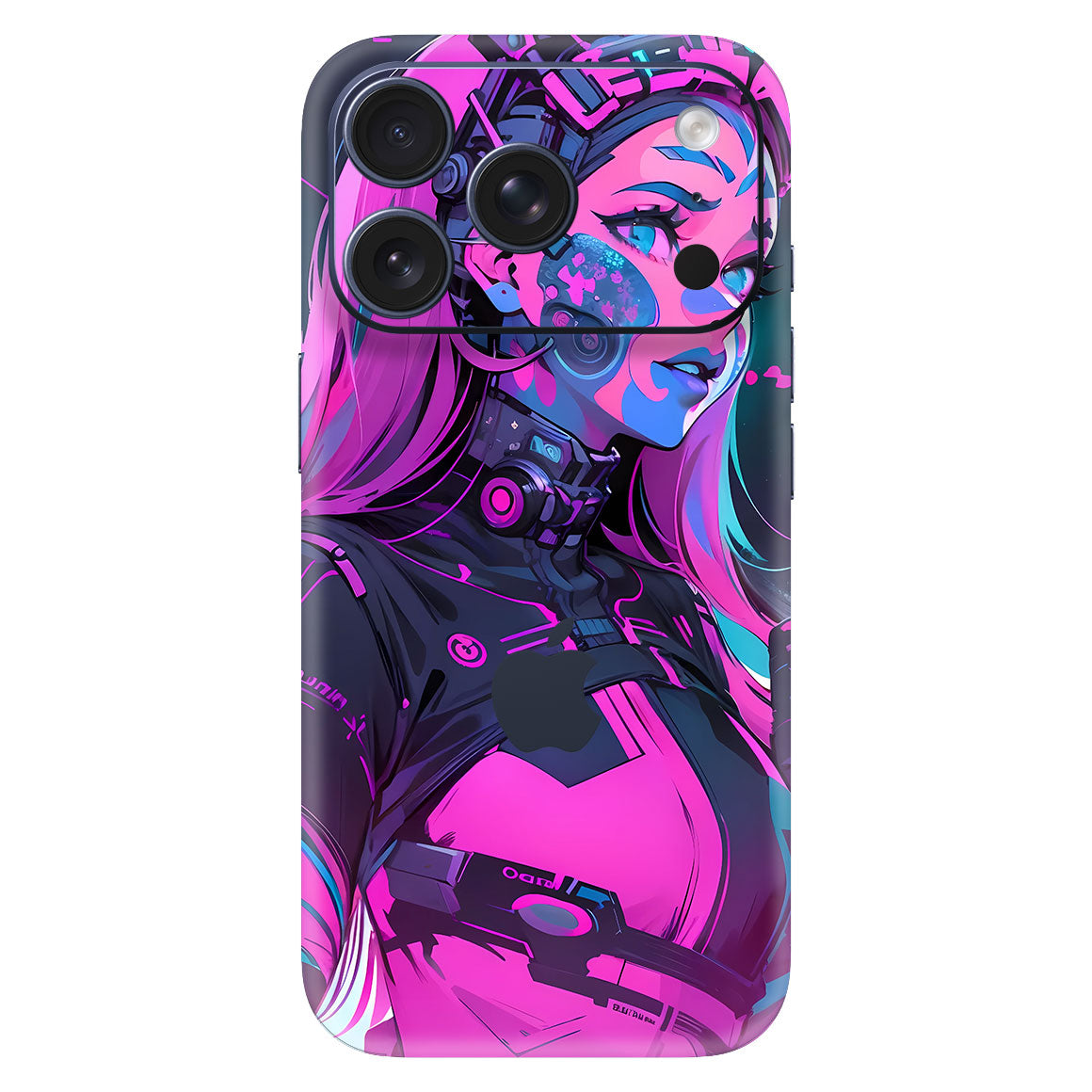 iPhone 18 Pro AI Art Series Girl Pink Skin