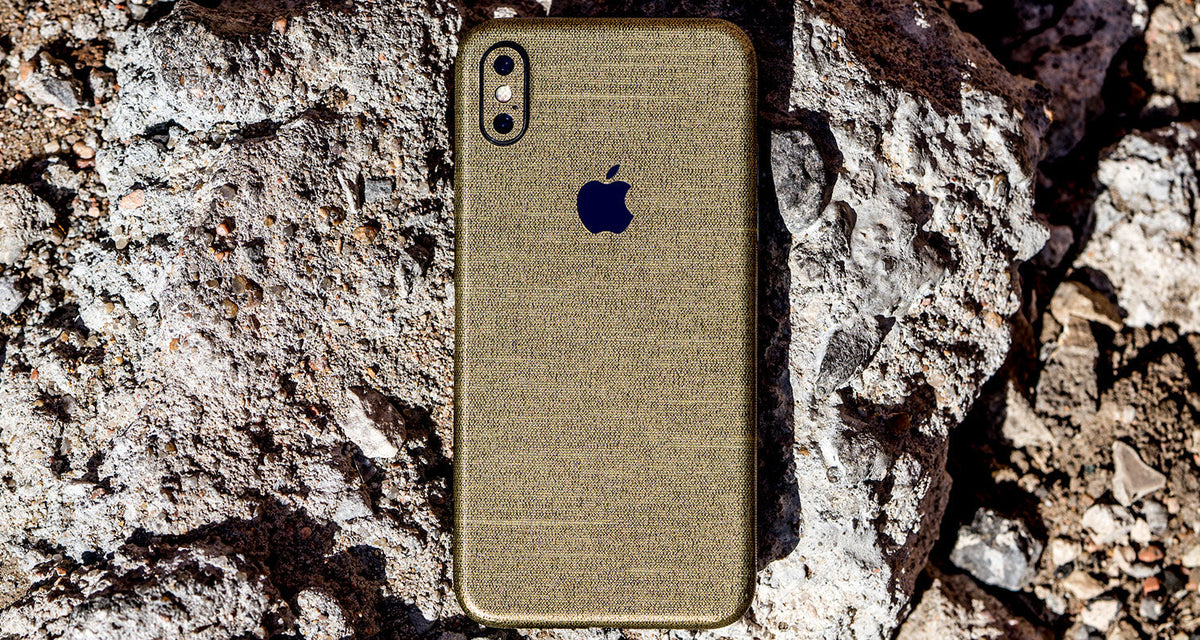 Woven Metal Series device skin material and finish detail view 4