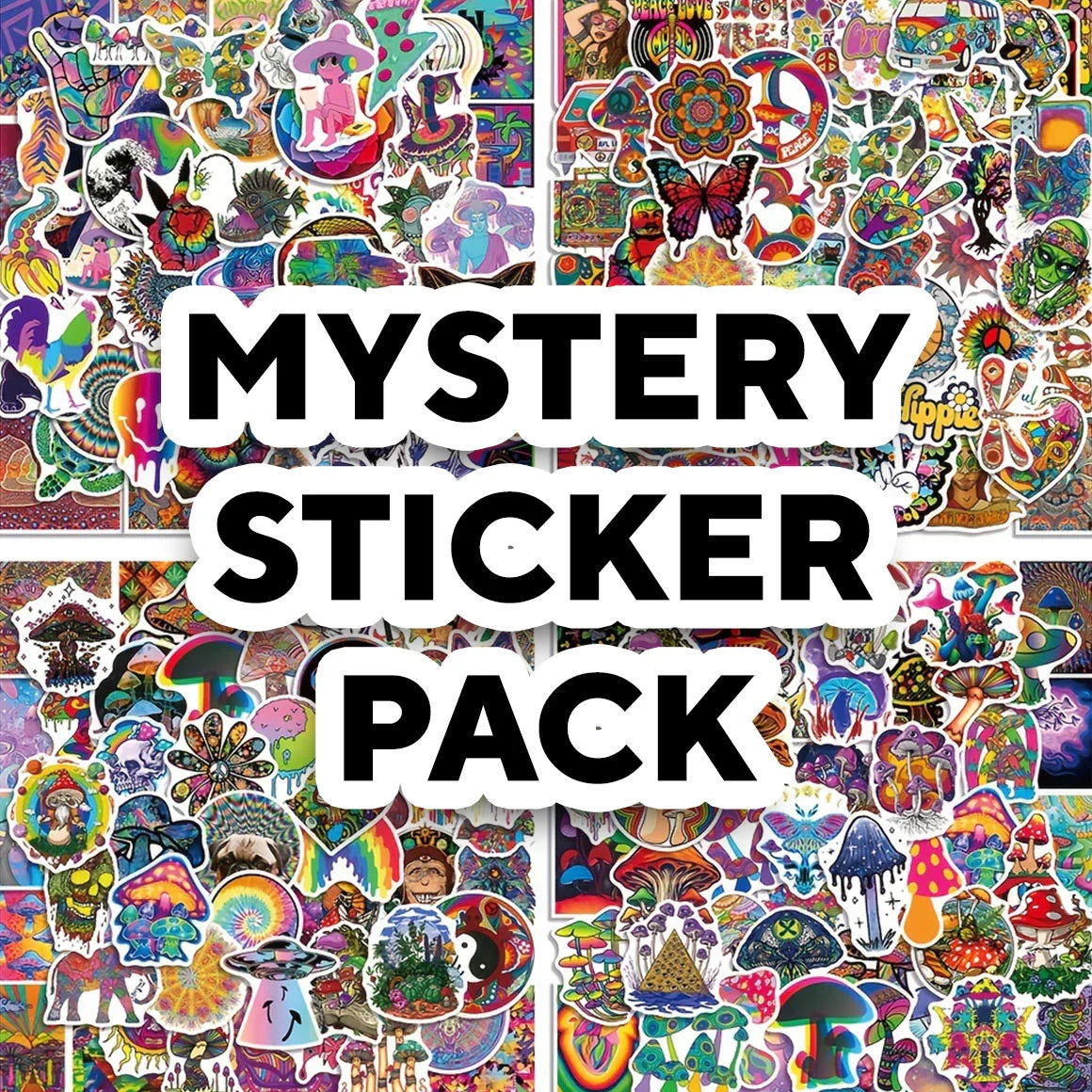 420 - Mystery Sticker Pack - 100pcs