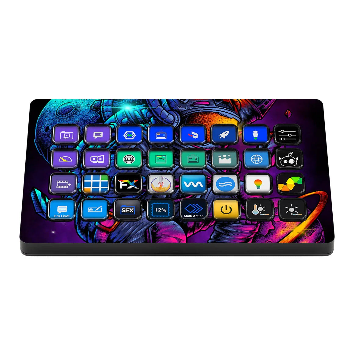 Elgato Stream Deck XL Artist Series Astronaut Skater Skin
