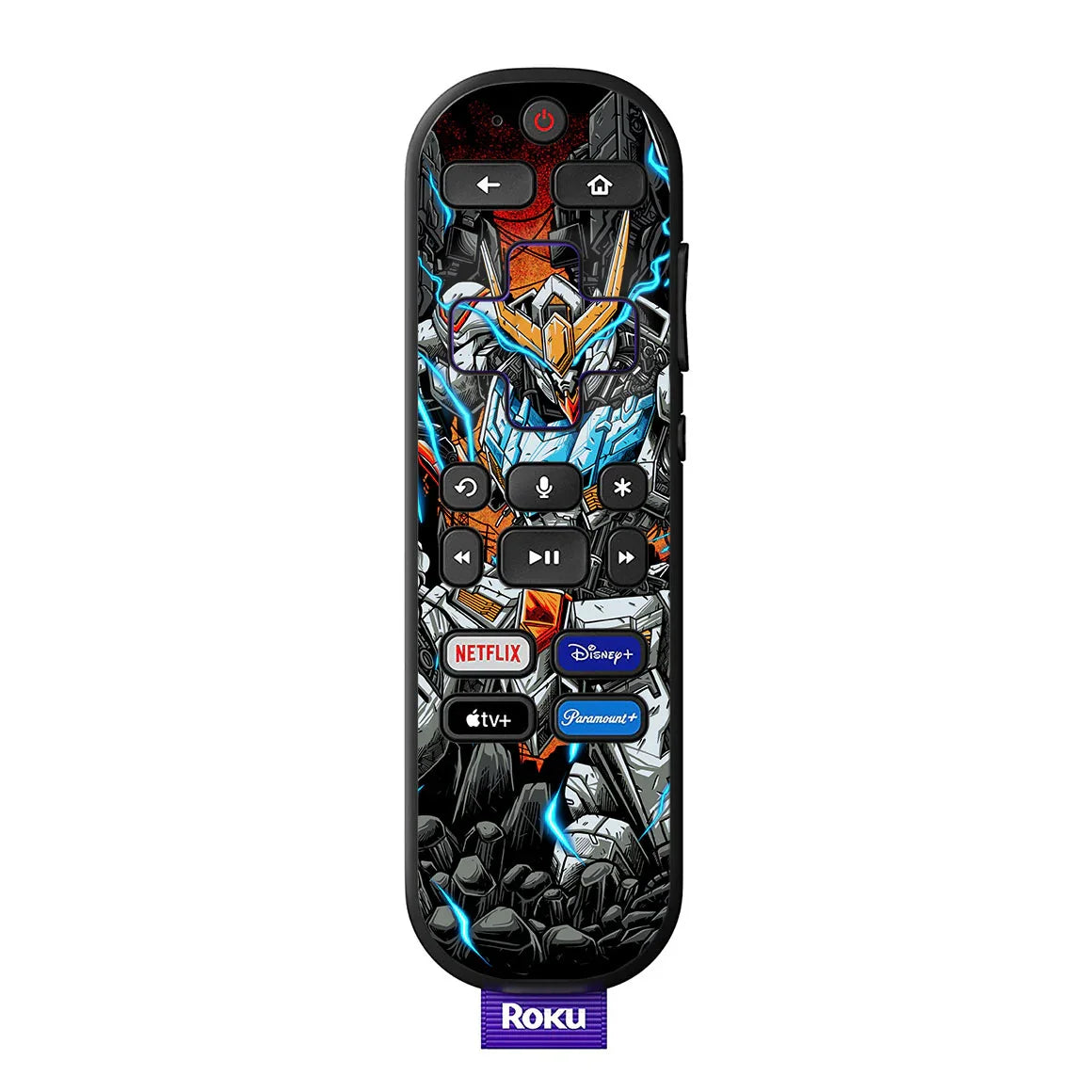 Roku Voice Remote Artist Series Batos Skin