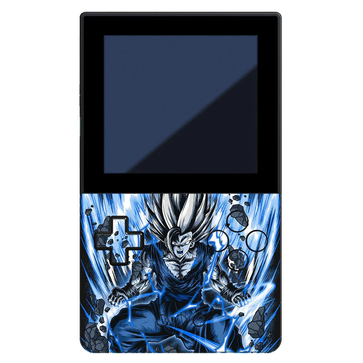 Analogue Pocket Artist Series Blue Super Beast Skin