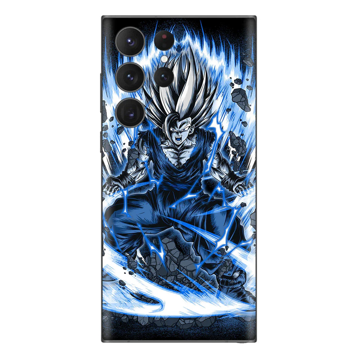 Galaxy S23 Ultra Artist Series Blue Super Beast Skin