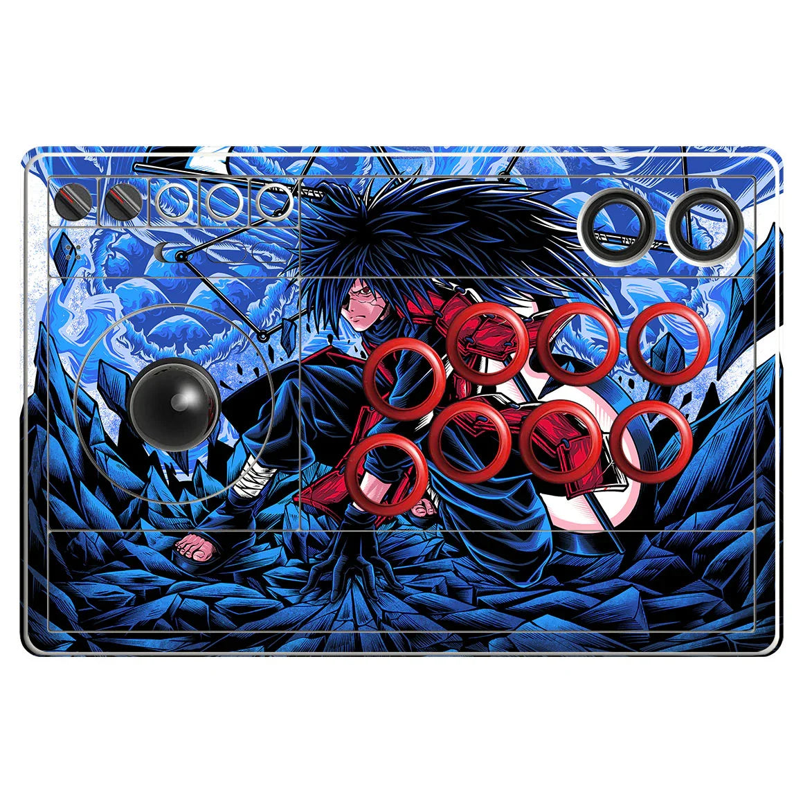8Bitdo Arcade Stick Artist Series Blue Susanoo Skin