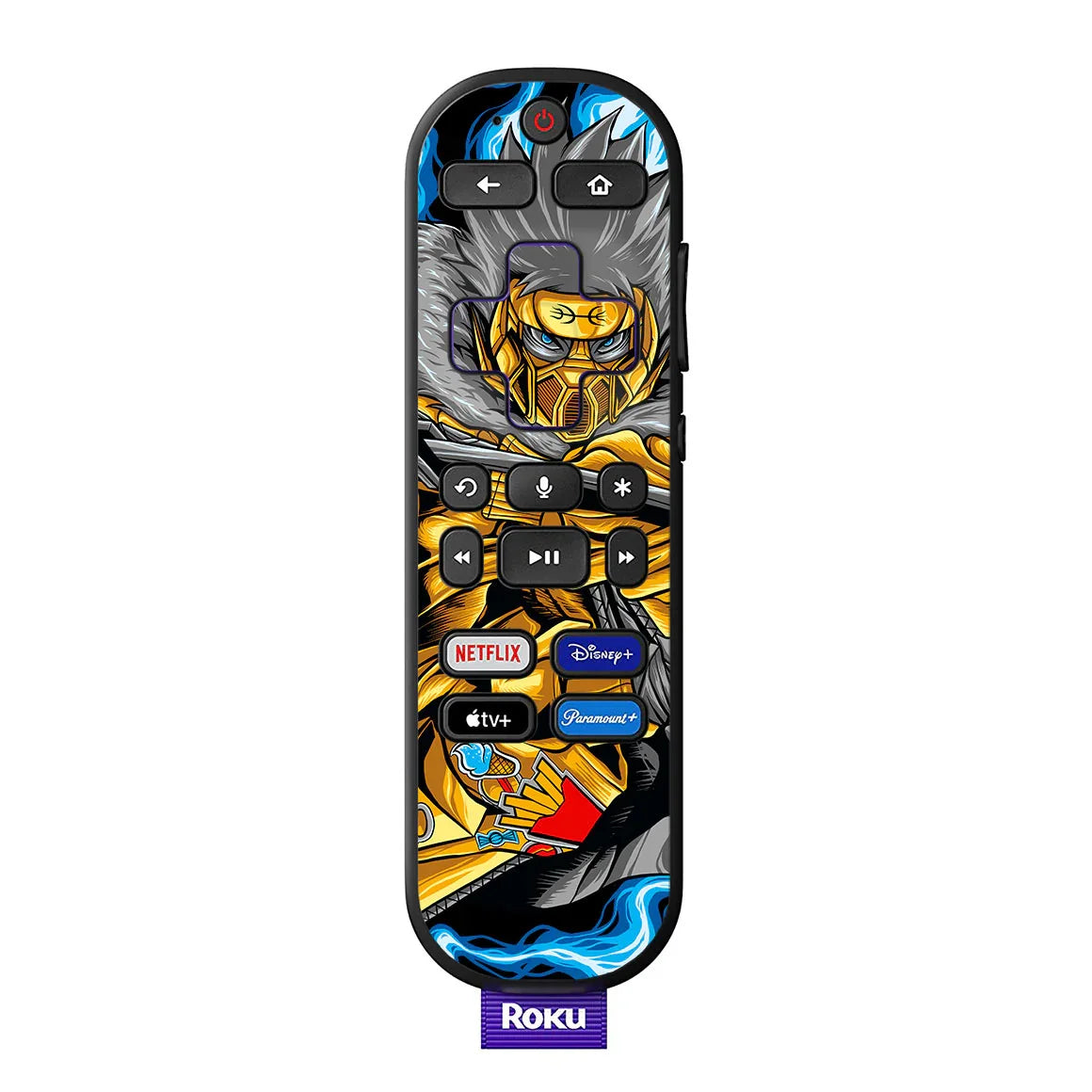 Roku Voice Remote Artist Series Cyber Ninja Skin
