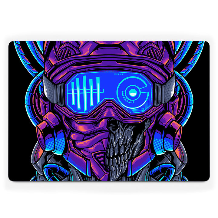 MacBook Pro 16" (2023, M2) Artist Series Cyber Skull Skin
