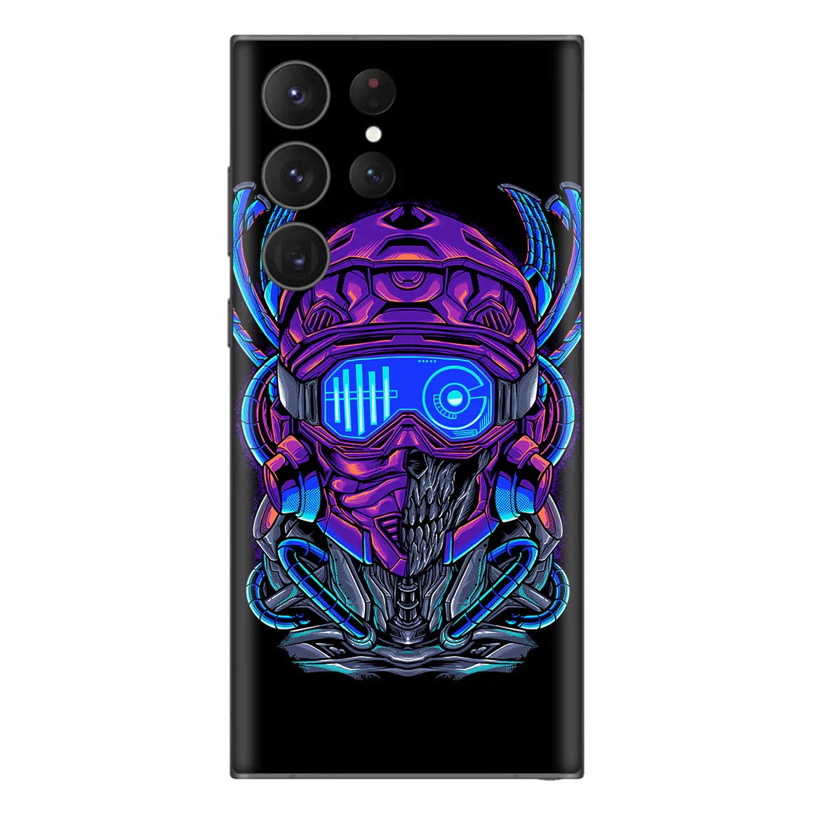 Galaxy S23 Ultra Artist Series Cyber Skull Skin