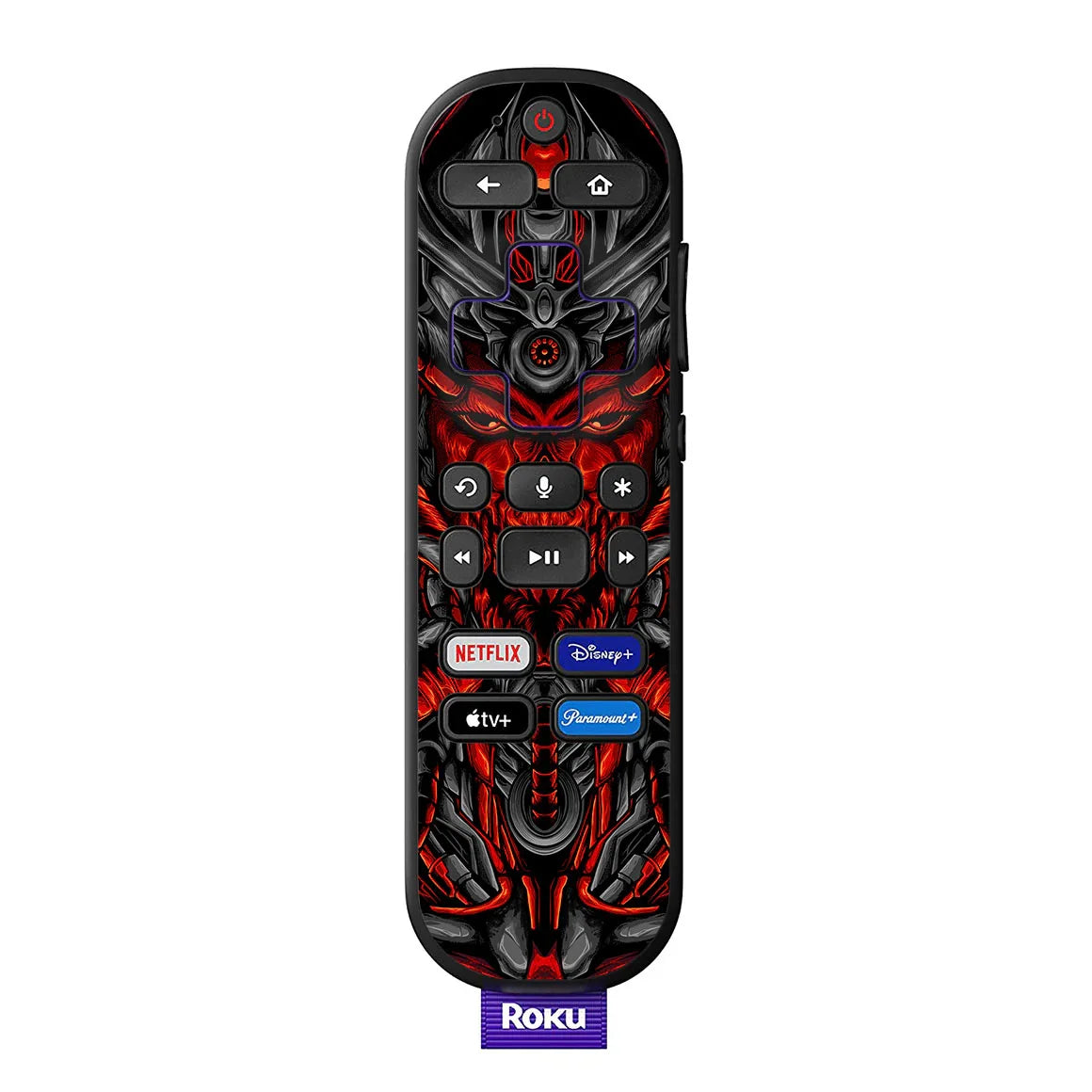 Roku Voice Remote Artist Series Death Mecha Skin
