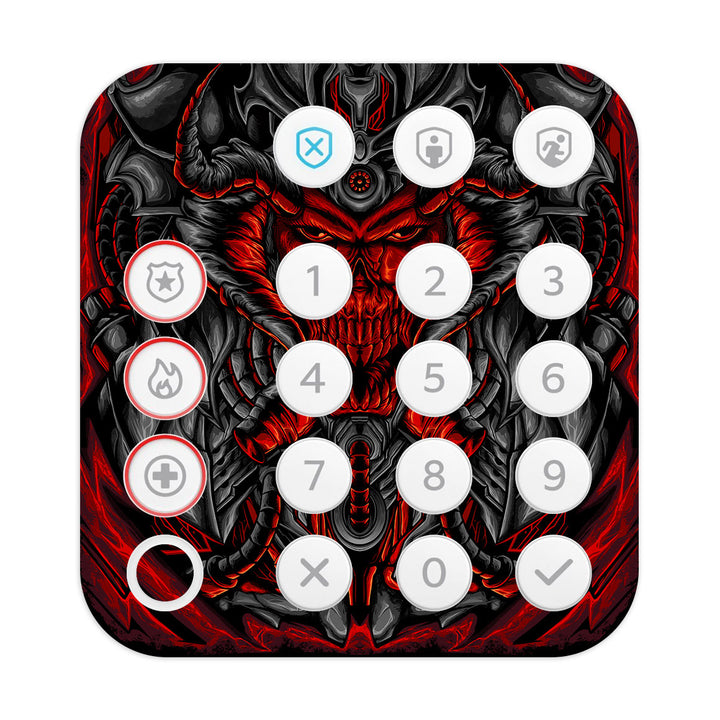 Ring Alarm Keypad (2nd Gen) Artist Series Death Mecha Skin