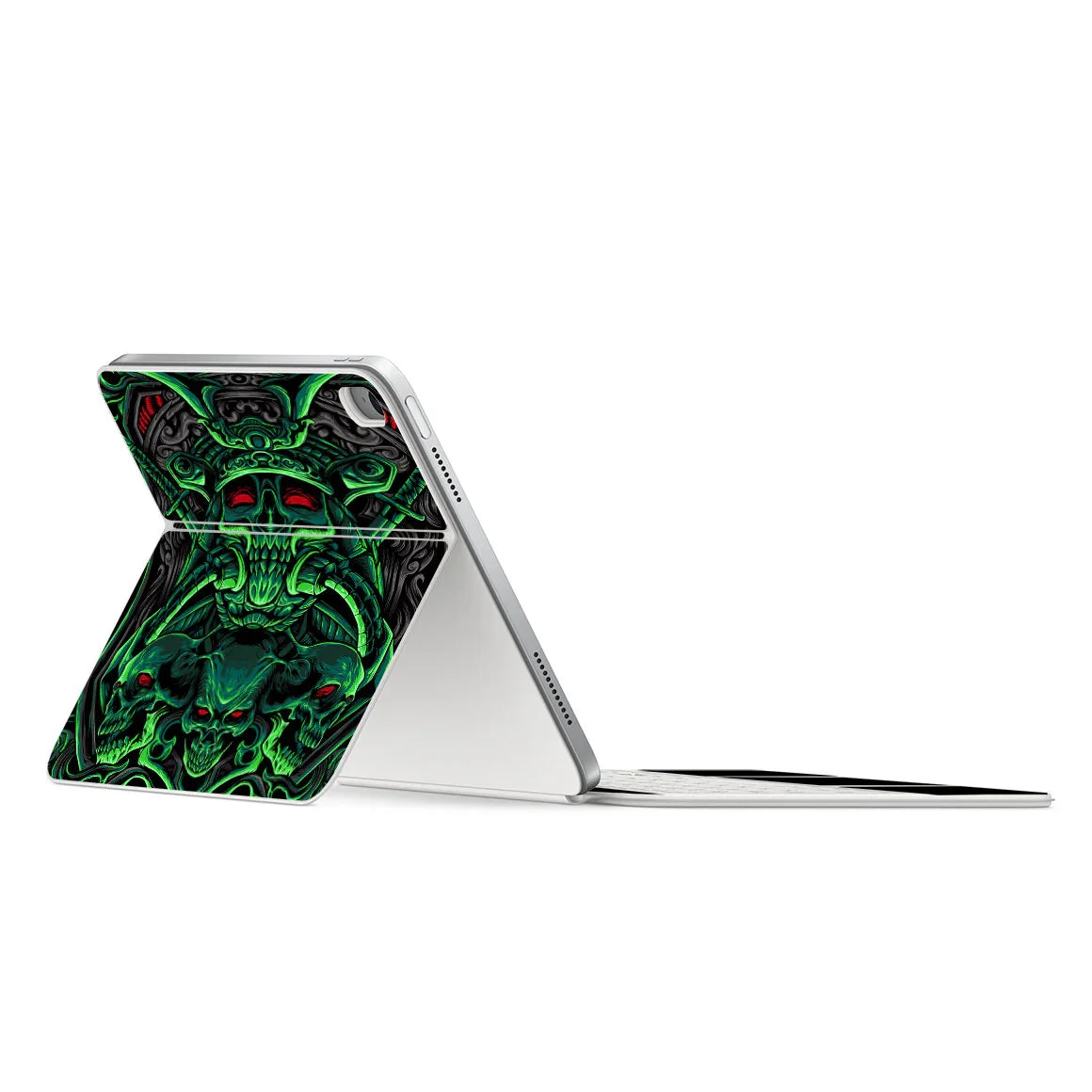 Magic Keyboard Folio for iPad (Gen 10) Artist Series Death Skull Skin