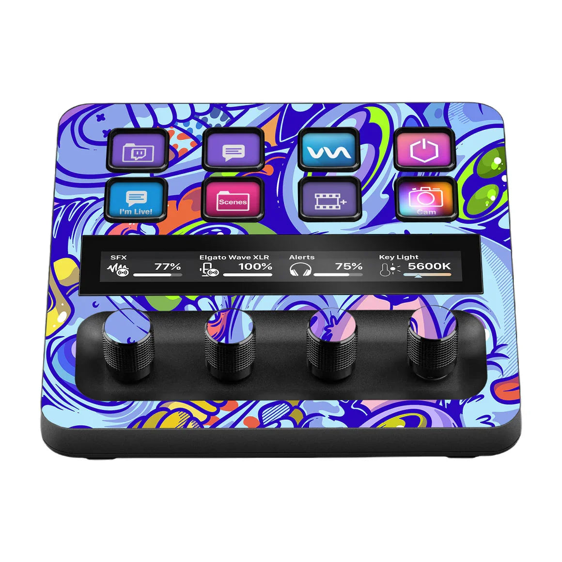 Elgato Stream Deck + Artist Series Doodle Skin