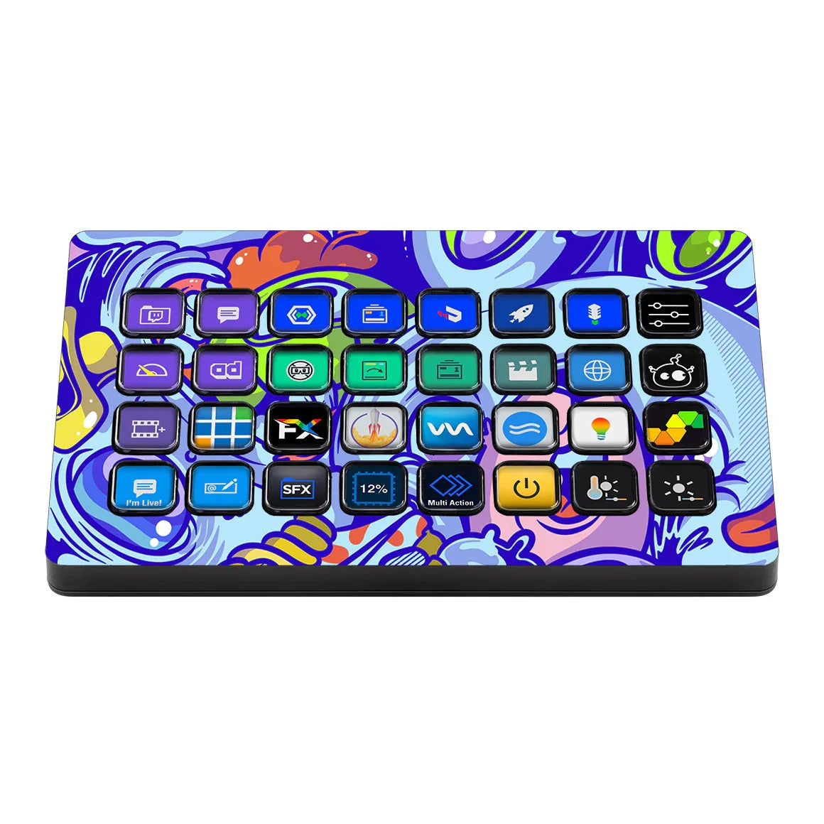 Elgato Stream Deck XL Artist Series Doodle Skin