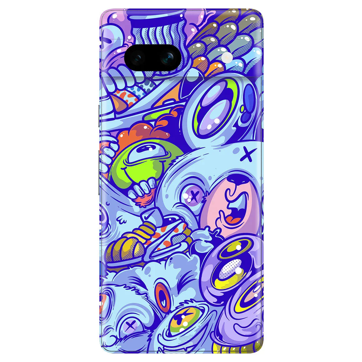 Google Pixel 7a Artist Series Doodle Skin