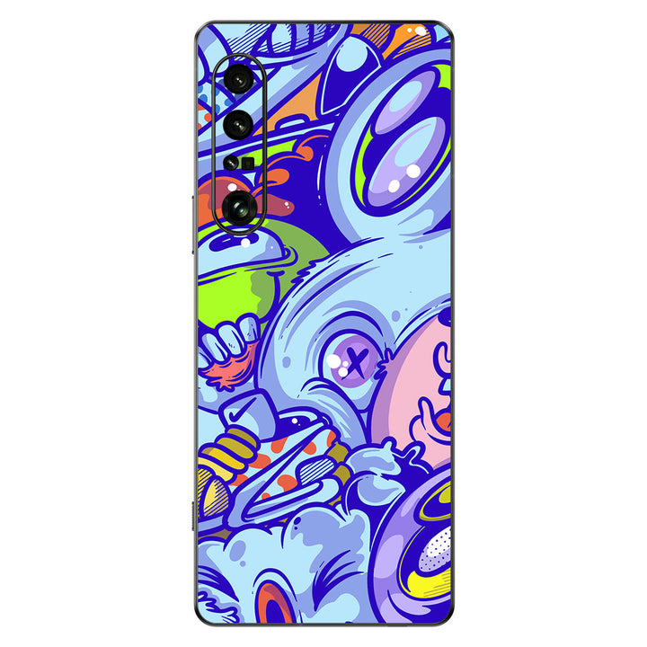 Sony Xperia 1 IV Artist Series Doodle Skin