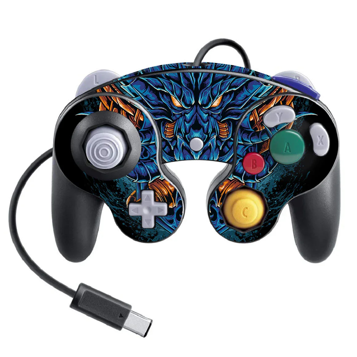 Nintendo Game Cube Controller Super Smash Bros Artist Series Dragon Skin