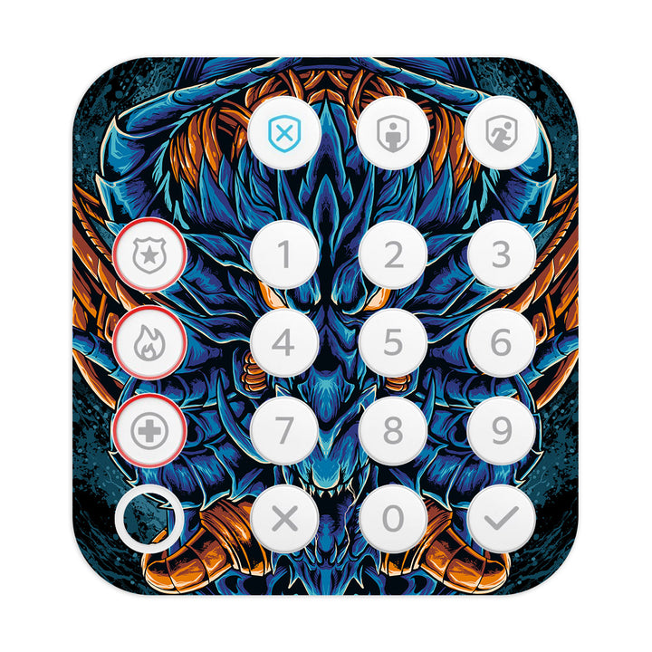 Ring Alarm Keypad (2nd Gen) Artist Series Dragon Skin