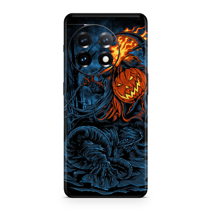 OnePlus 11 5G Artist Series Flaming Pumpkin Skin