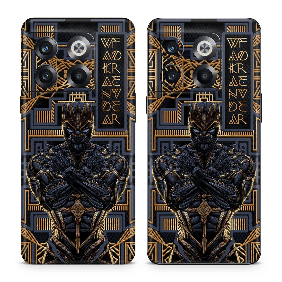 OnePlus 10T Artist Series Gold Panther Skin