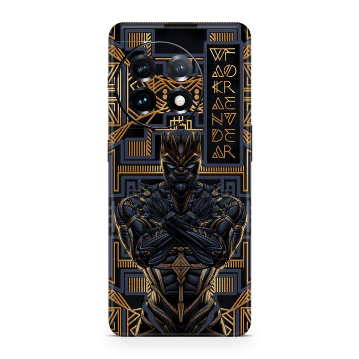 OnePlus 11 5G Artist Series Gold Panther Skin