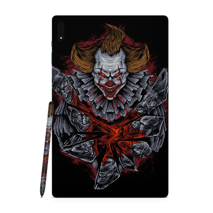 Galaxy Tab S8 Ultra Artist Series Killer Clown Skin