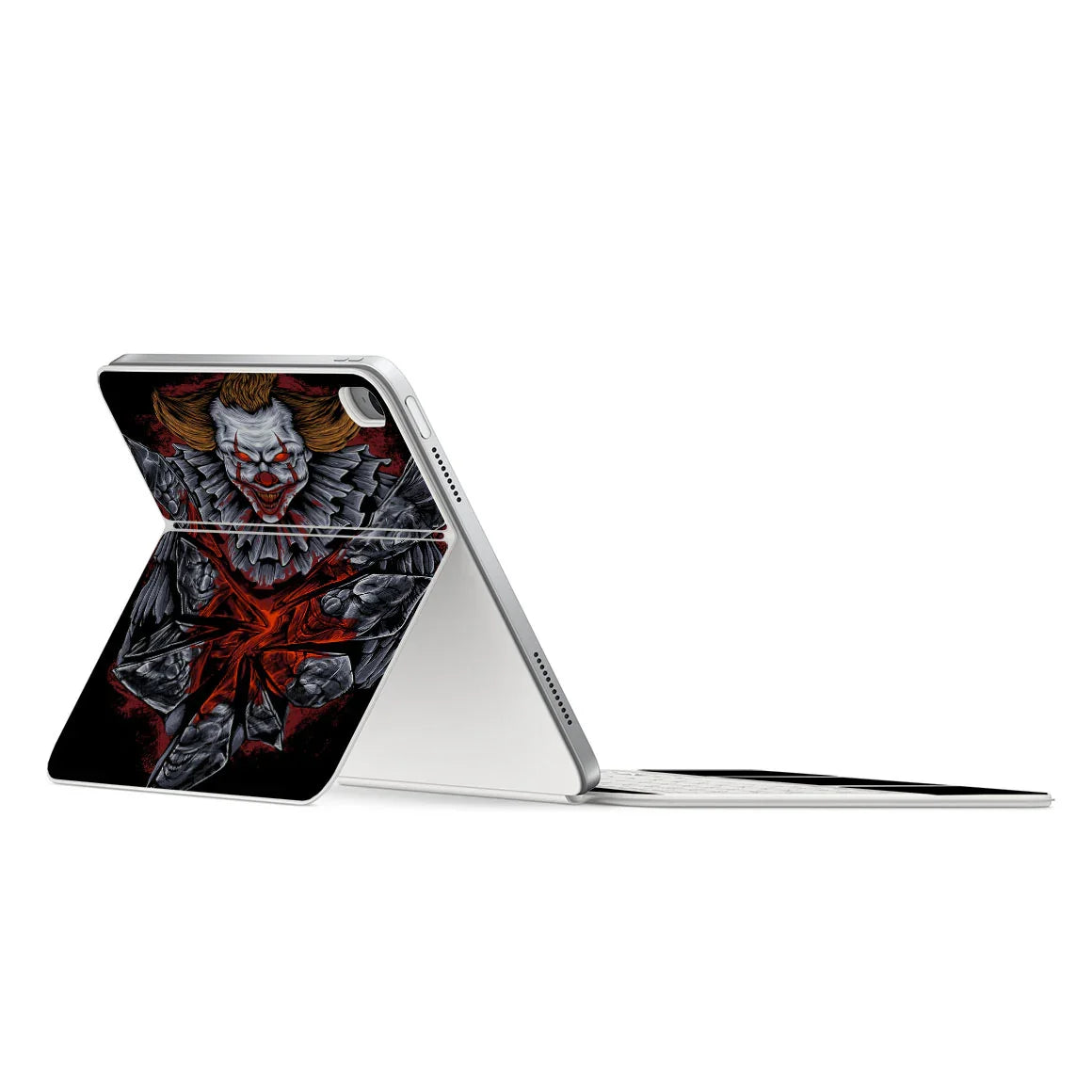 Magic Keyboard Folio for iPad (Gen 10) Artist Series Killer Clown Skin