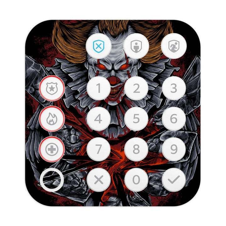 Ring Alarm Keypad (2nd Gen) Artist Series Killer Clown Skin