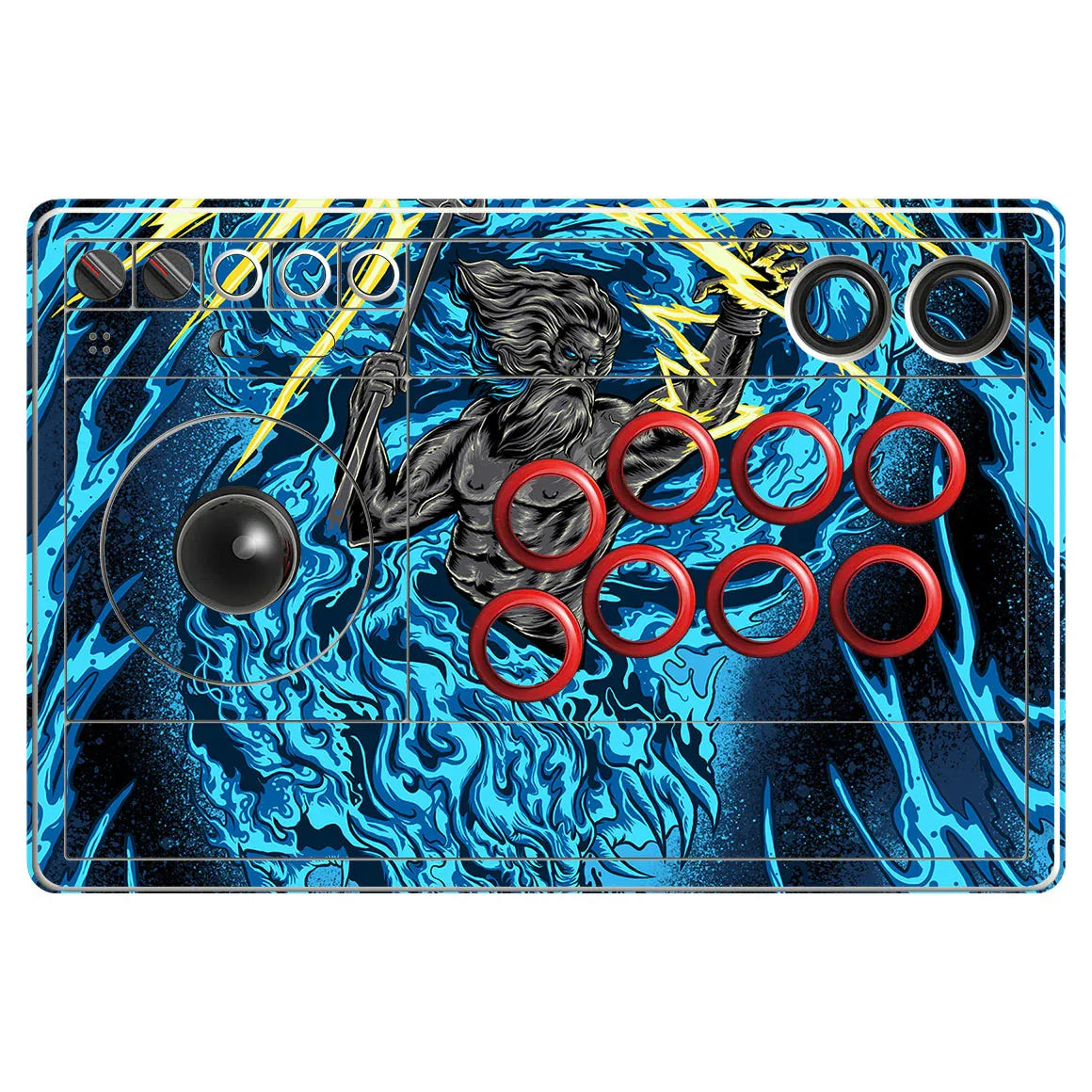 8Bitdo Arcade Stick Artist Series Poseidon Skin