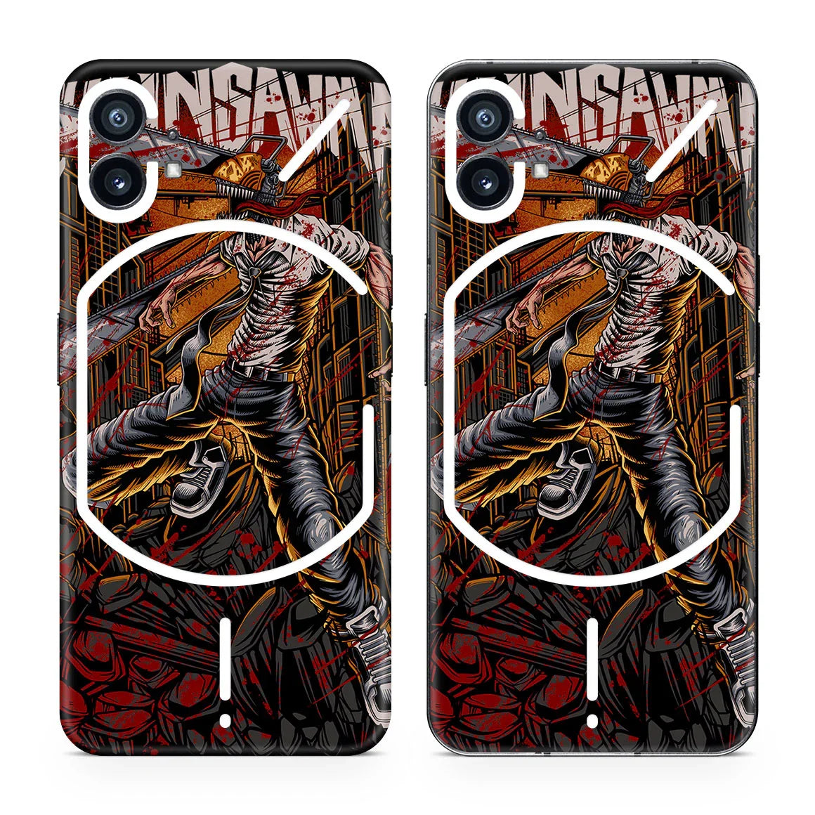 Nothing Phone 1 Artist Series Saw Man Skin