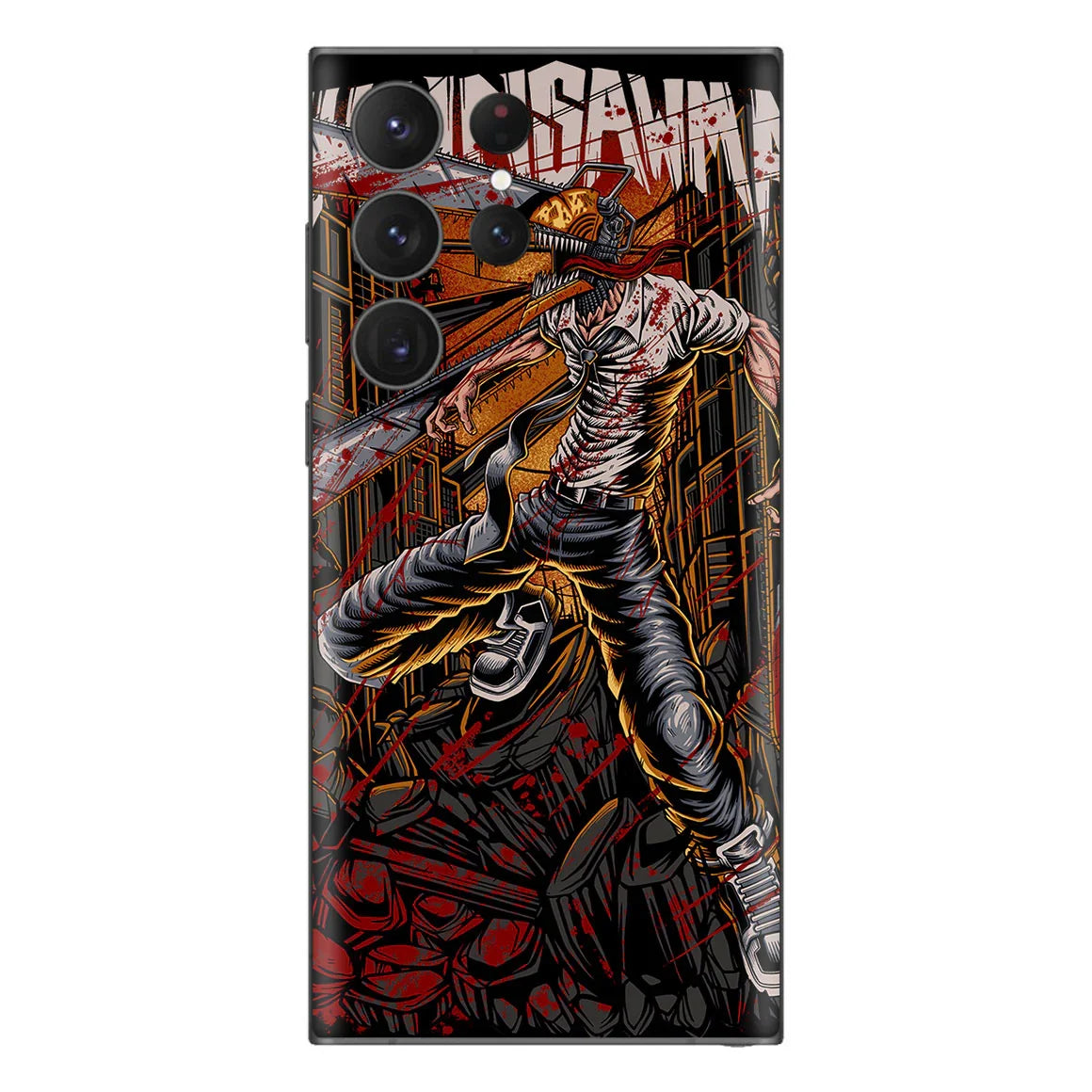 Galaxy S23 Ultra Artist Series Saw Man Skin