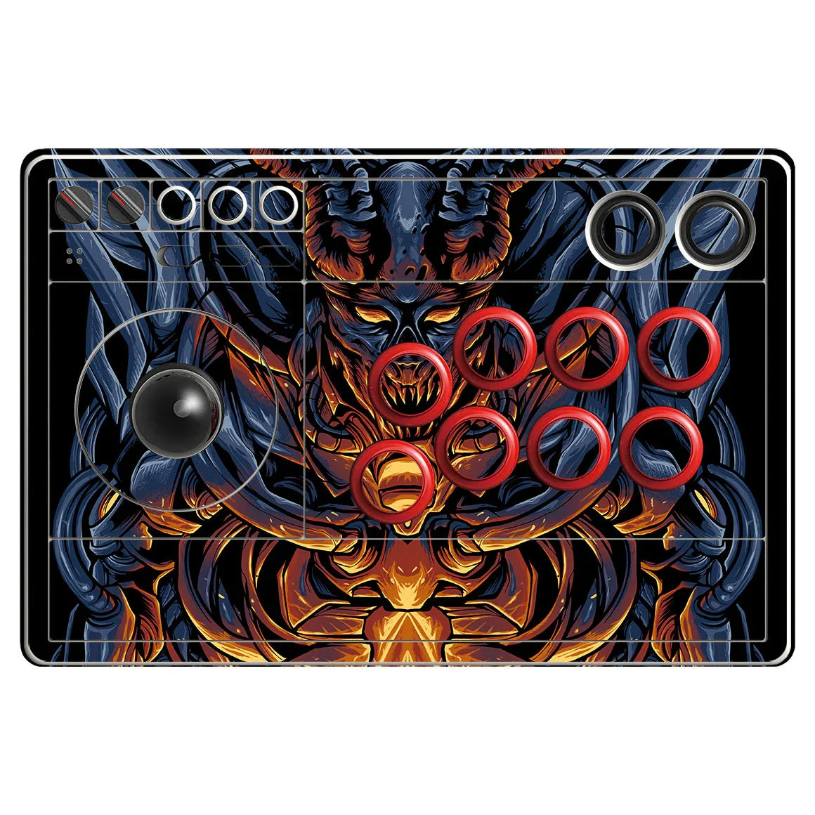 8Bitdo Arcade Stick Artist Series Skull Mecha Skin