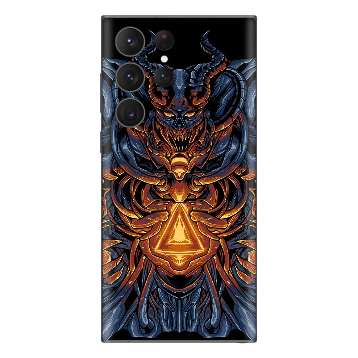 Galaxy S23 Ultra Artist Series Skull Mecha Skin