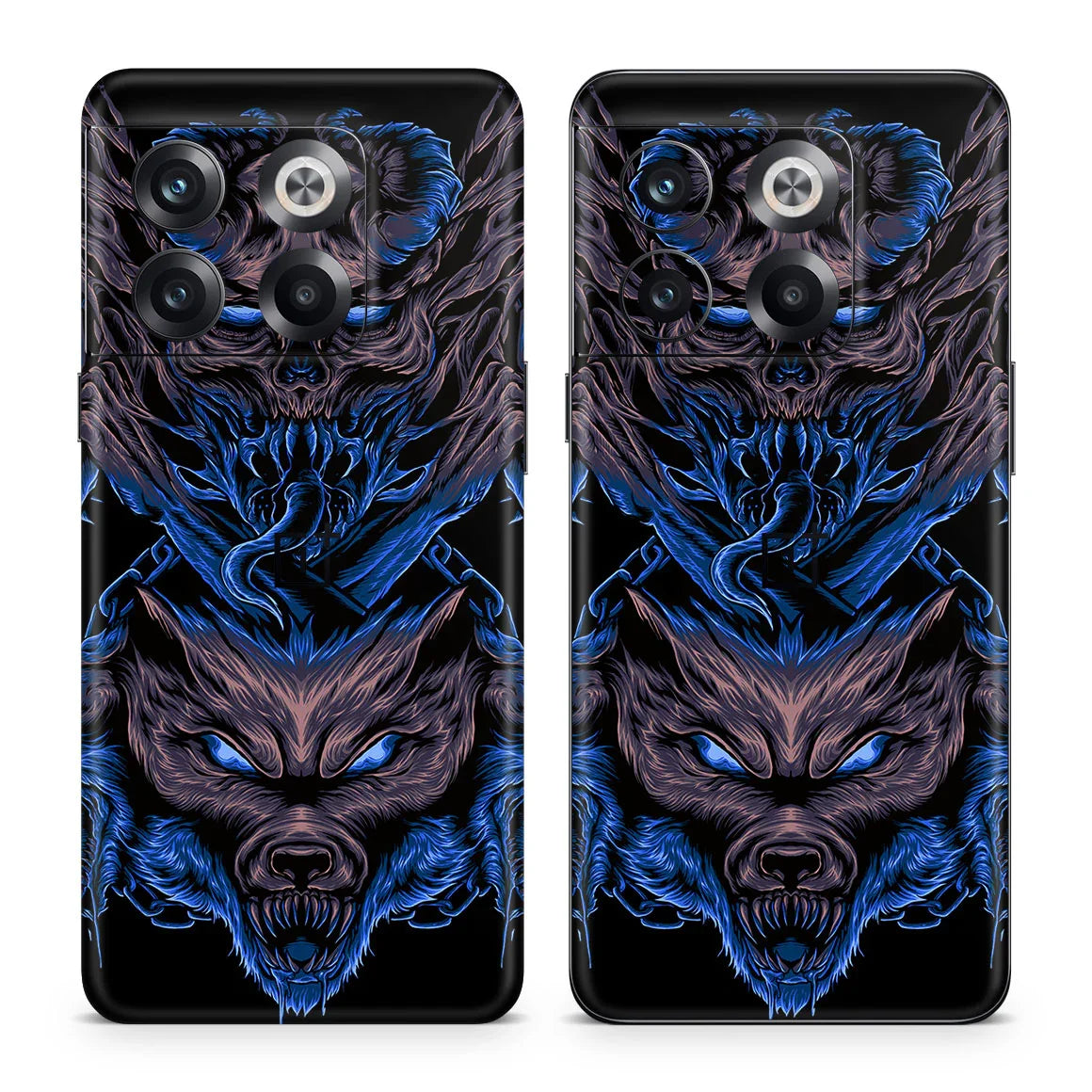 OnePlus 10T Artist Series Skull Wolf Skin