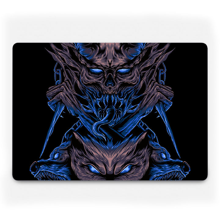 MacBook Pro 14" (2023, M2) Artist Series Skull Wolf Skin