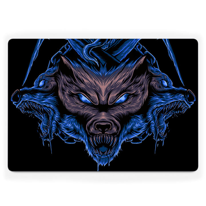 MacBook Pro 16" (2023, M2) Artist Series Skull Wolf Skin