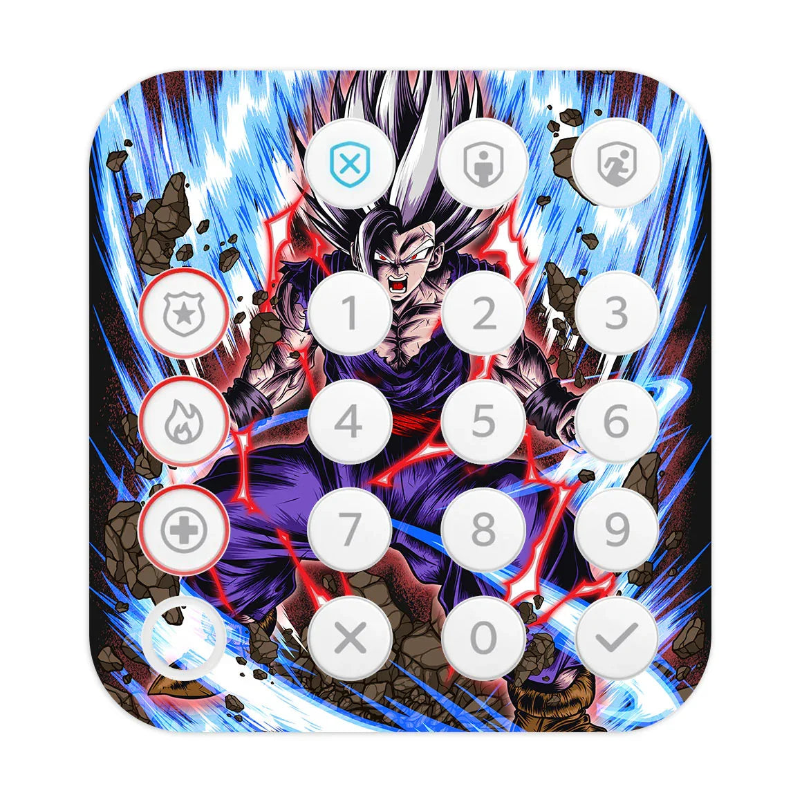 Ring Alarm Keypad (2nd Gen) Artist Series Super Beast Skin