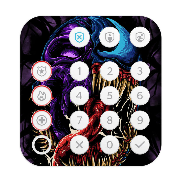 Ring Alarm Keypad (2nd Gen) Artist Series Symbiote Skin