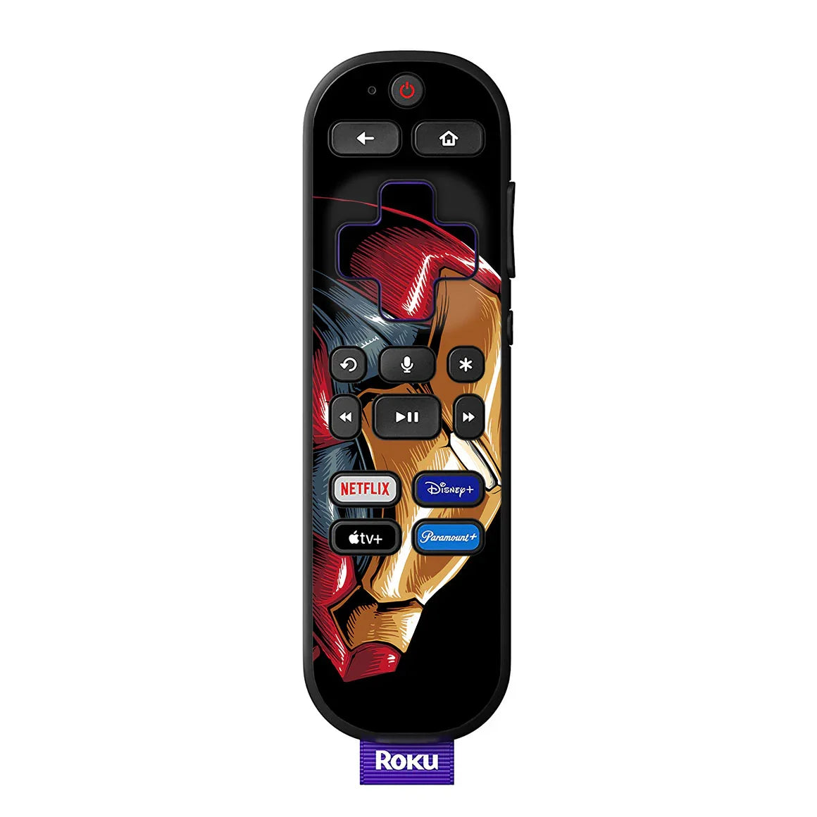 Roku Voice Remote Artist Series Tech Helmet Skin