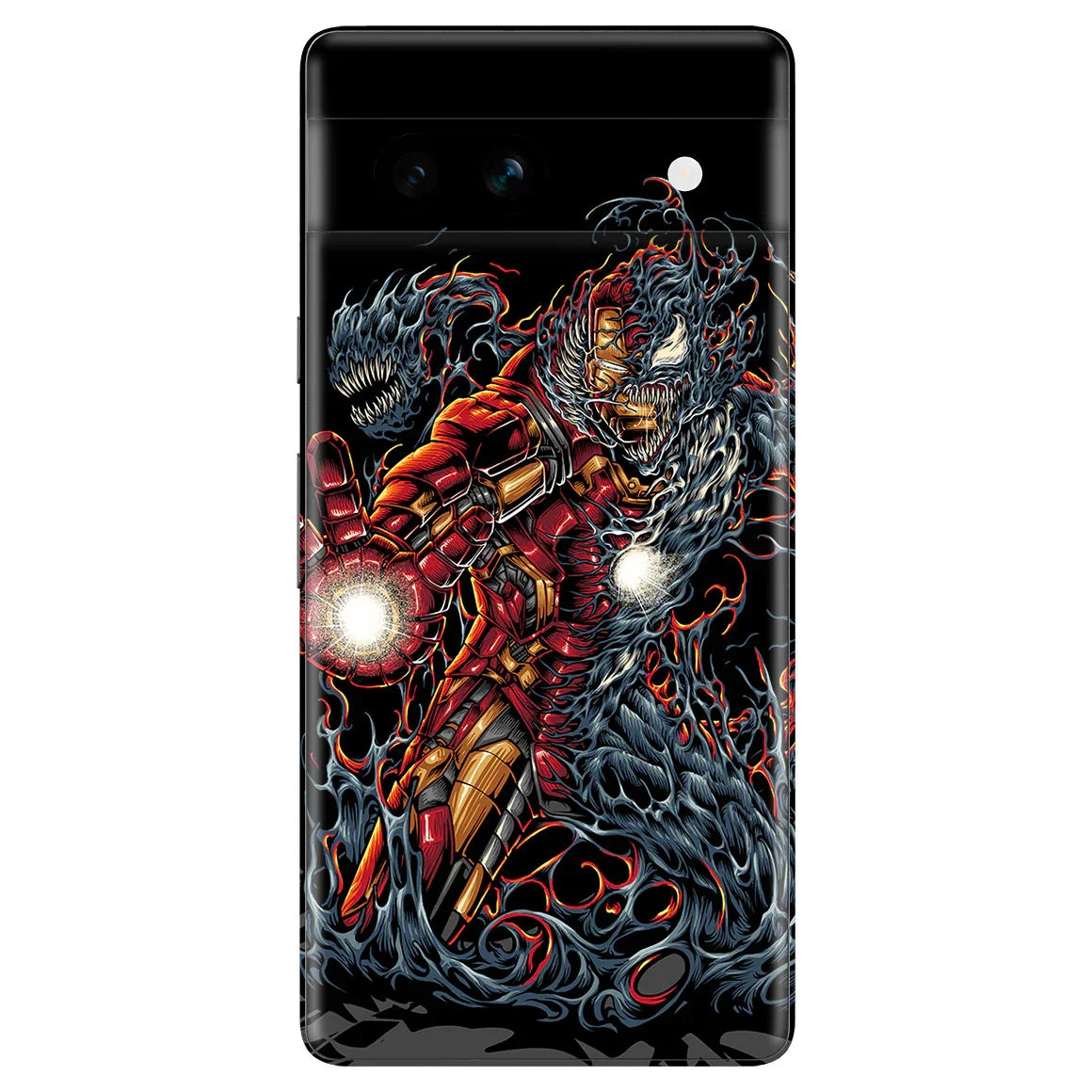 Google Pixel 7a Artist Series Tech Vs Symbiotic Skin