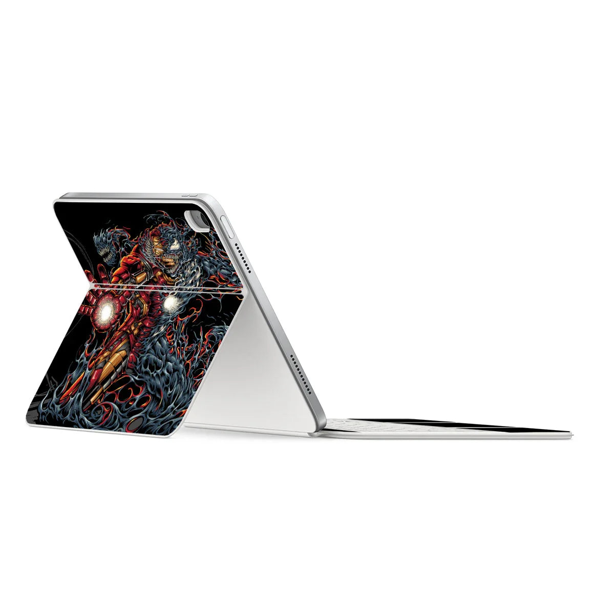 Magic Keyboard Folio for iPad (Gen 10) Artist Series Tech Vs Symbiotic Skin