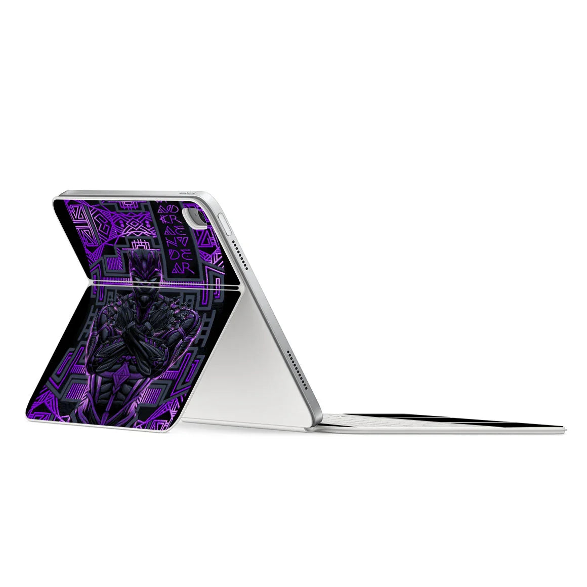 Magic Keyboard Folio for iPad (Gen 10) Artist Series Vibranium Panther Skin