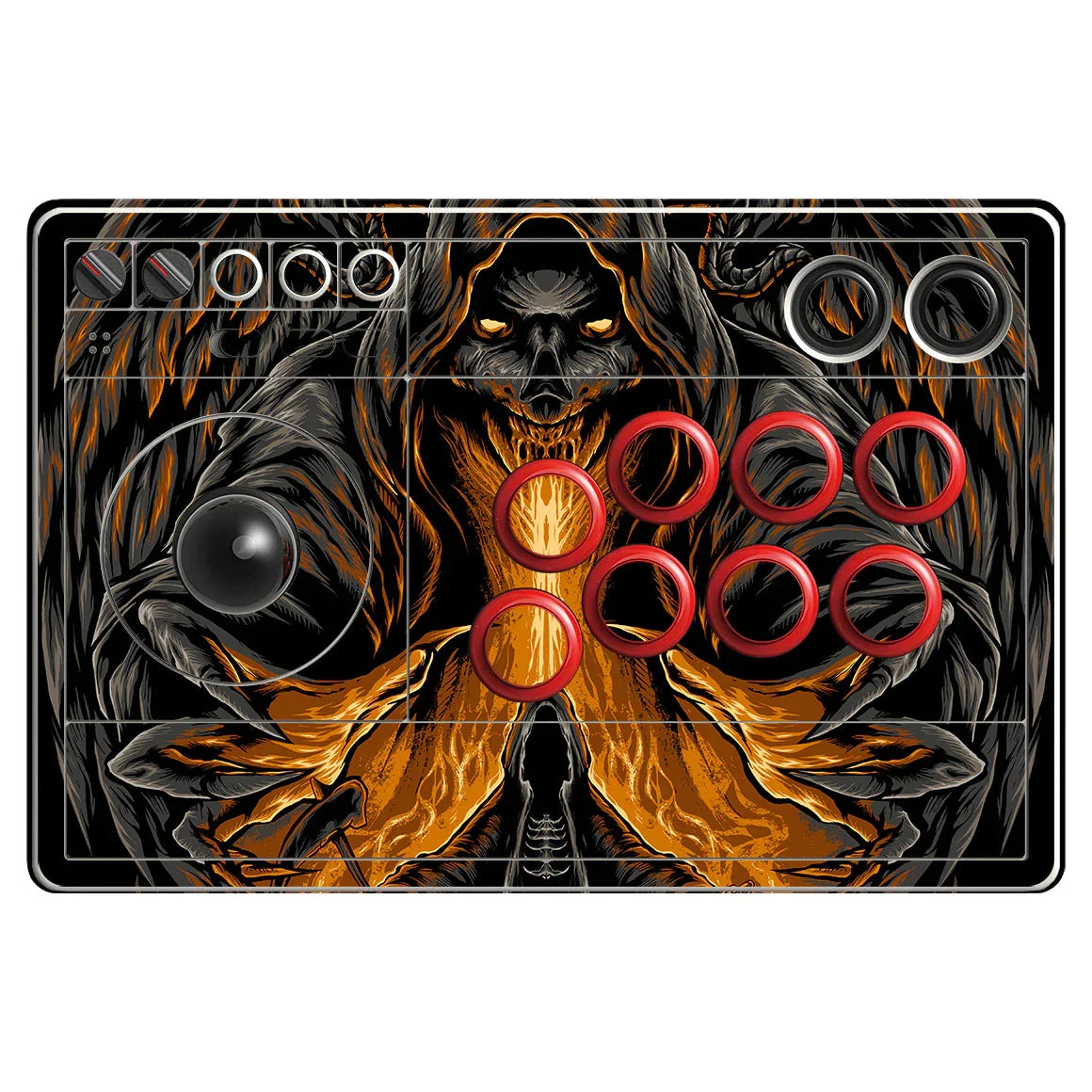 8Bitdo Arcade Stick Artist Series Witch Skull Skin