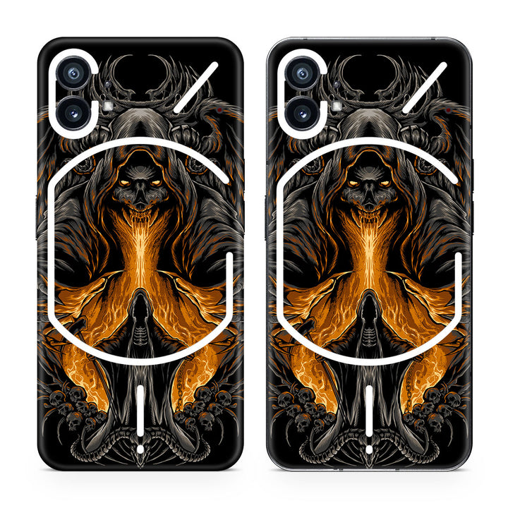 Nothing Phone 1 Artist Series Witch Skull Skin